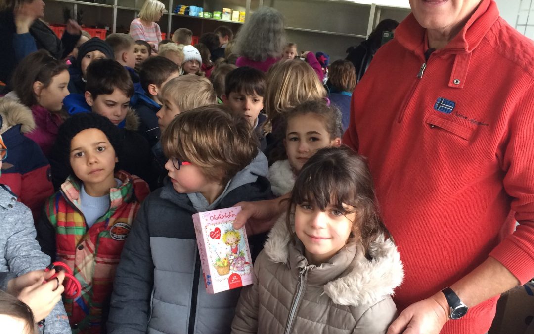 Die Harkortschule sammelt für die Marler Tafel